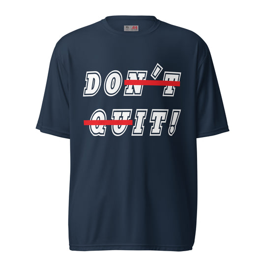 Unisex performance crew neck t-shirt